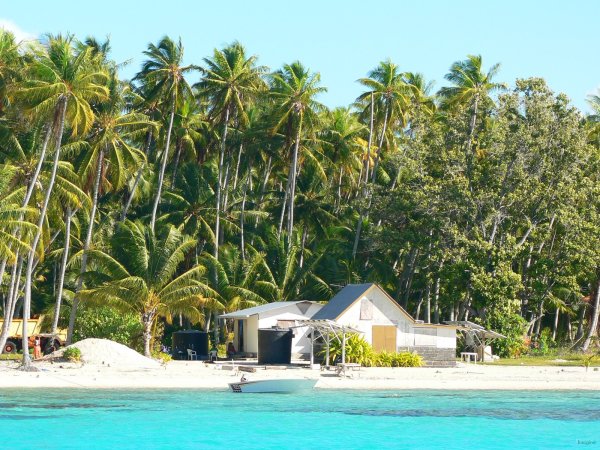 23- Une maison typique des Tuamotu 